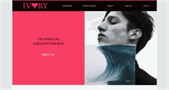 Desktop Screenshot of ivorygloss.com