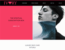 Tablet Screenshot of ivorygloss.com
